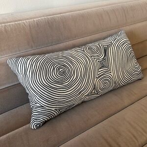 Geometric Throw Pillow 23” x 11”